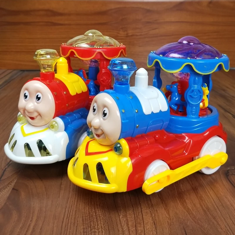 Детские игрушки электрические универсальные игрушки для детей 1-2-3-4 лет Электрический поезд Дети Обучающие Игрушки для раннего развития
