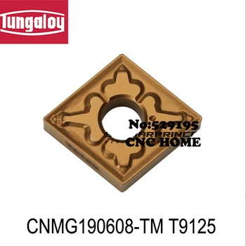 

Tungaloy Original CNMG CNMG190608 CNMG190612 CNMG190608-TM CNMG190612-TH T9125 Carbide Insert Turning Tool CNC Lathe Cutter