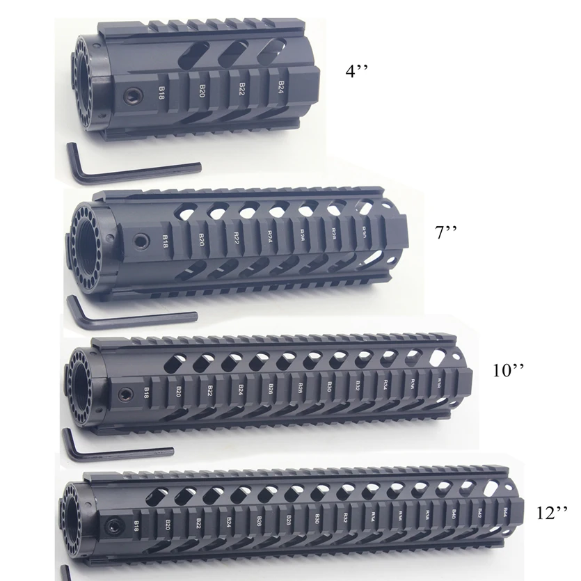 Четырехгранный поплавок TriRock 4 'ɷ'' 10 '✒'' длиной M16 M4 AR-15 ручная