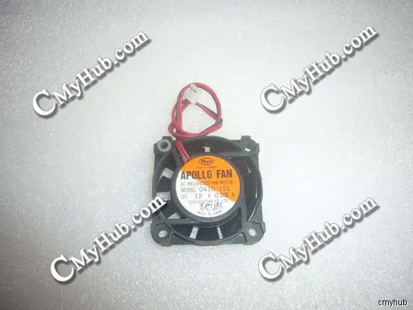 Подлинный вентилятор APOLLO 0410-12L DC12V 0.08A 2pin 2 провода 2. 0 40X40X10MM охлаждающий |