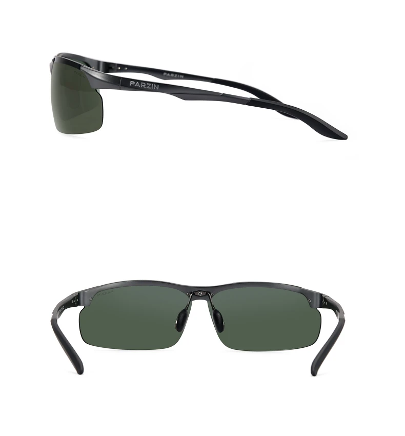 PARZIN, мужские поляризованные солнцезащитные очки для вождения, рыбалки, высокое качество, алюминиево-магниевые солнцезащитные очки, Anti-UV400, очки для улицы