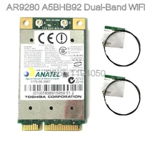 Atheros AR9280 AR5BHB92 двухдиапазонный 2,4 ГГц/5 ГГц 802.11a/B/G/N 300Mbp Беспроводной Wi-Fi mini-pci-e модуль карты WiFi