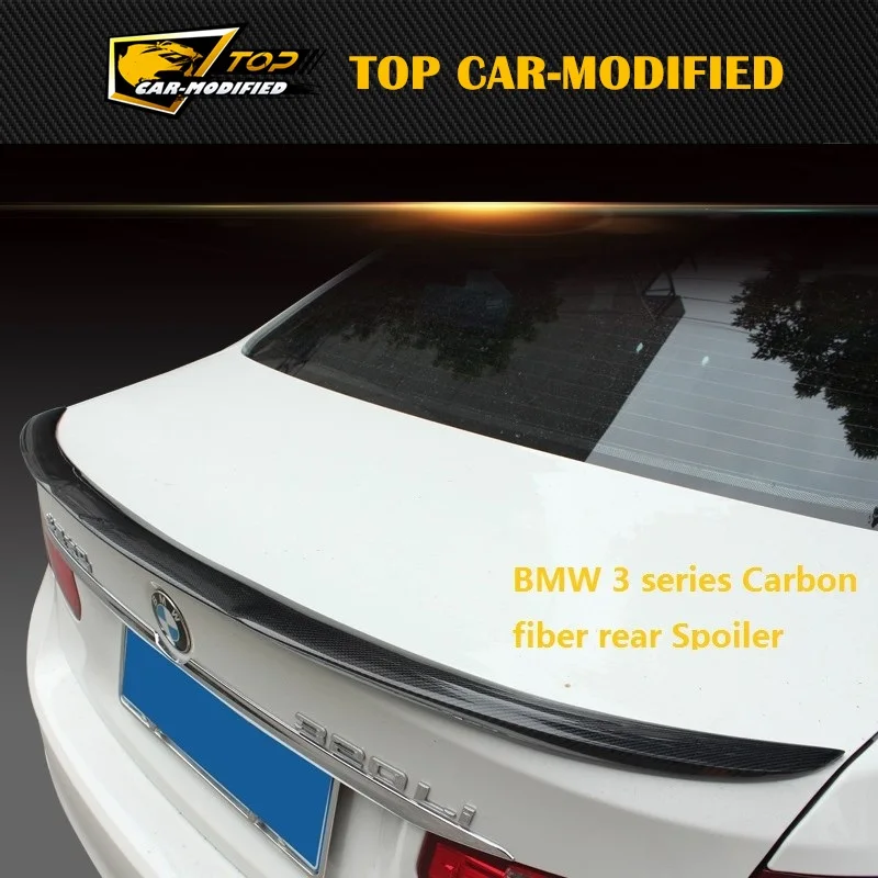 

Free shipping CARBON FIBER AC STYLE TAIL SPOILER WING FOR BMW 3 SERIES F30 F35 320i 320li 325li 328i 2012up