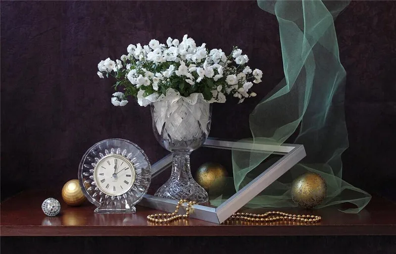 

DIY Diamond Painting Needlework cube drill Full Diamond Embroidery Window vase clock Painting Pattern Home Decoration