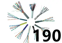 2019 Ethernet кабель высокого Скорость RJ45 сети LAN Кабельный маршрутизатор компьютерный кабель для компьютерный маршрутизатор 190