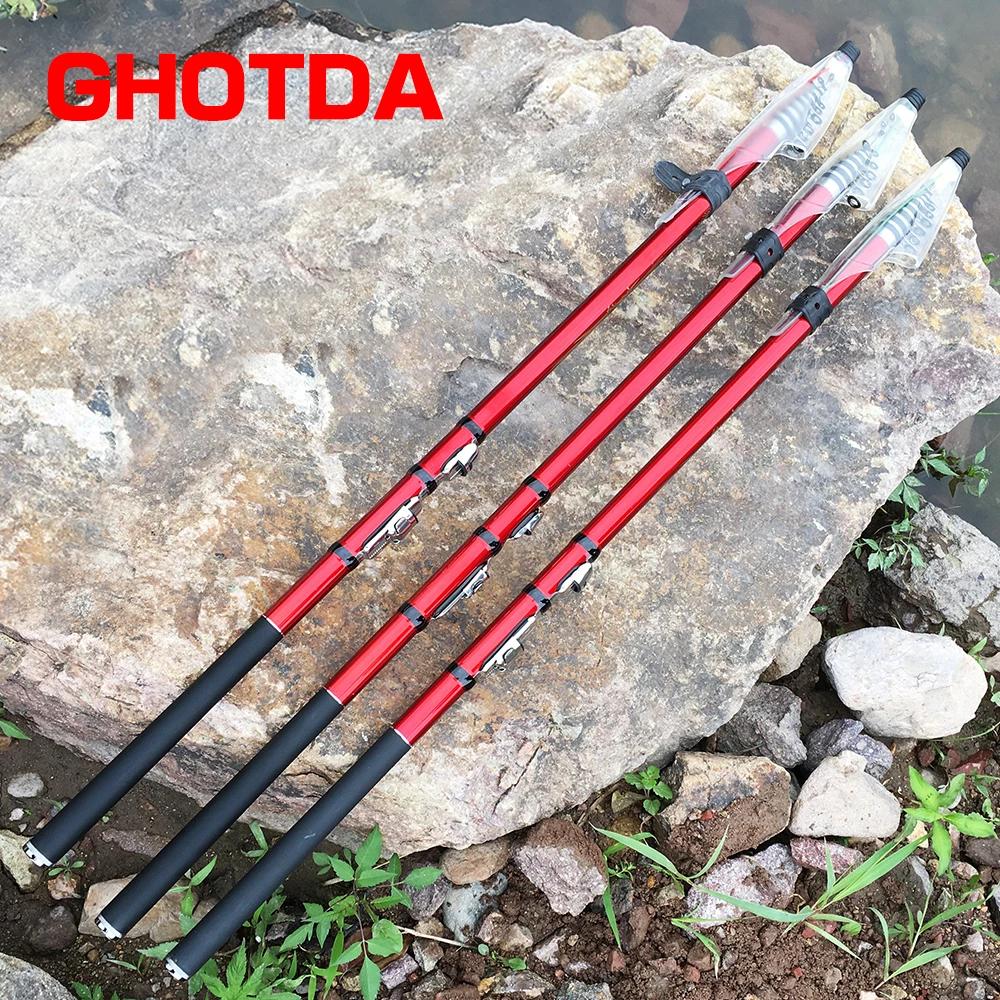 Rock Fishing Rod 3.6M 4.5M 5.4M 6.3M Fishing Rod Carbon Spinning