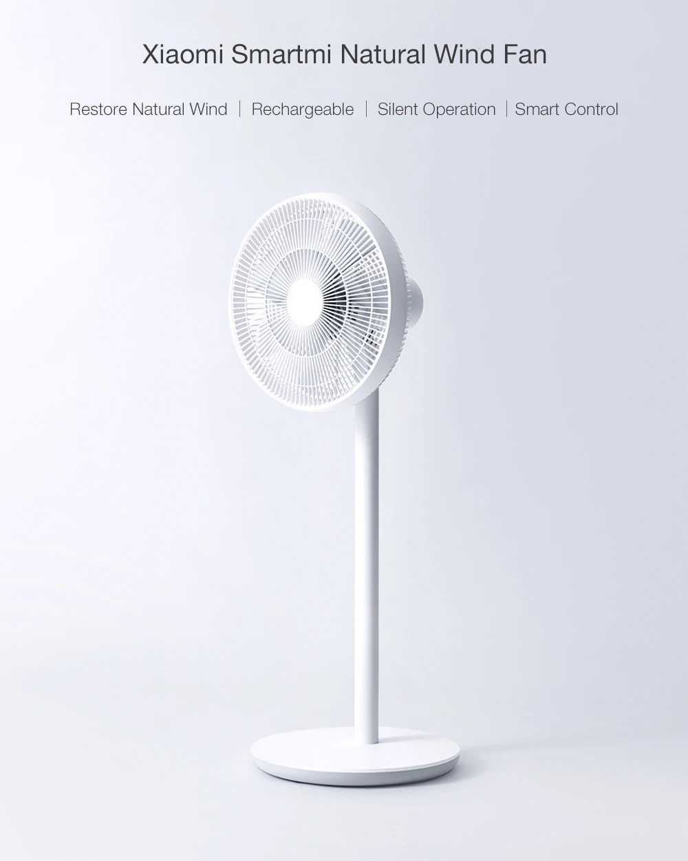 Xiaomi Smartmi Home Wireless Smart Natural Wind DC Frequency Stand Fan 