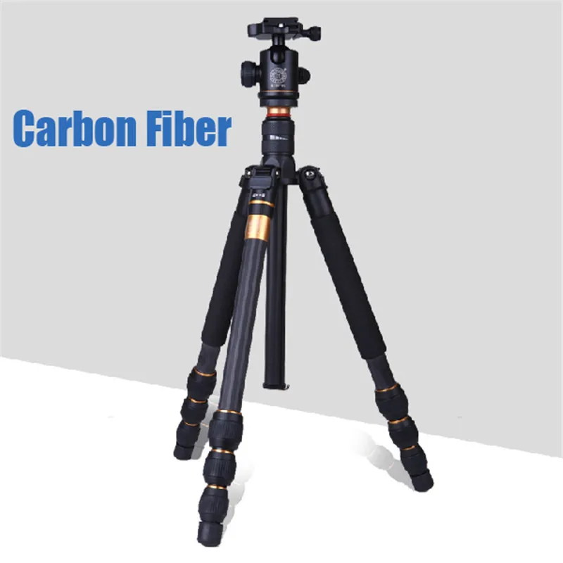 Q476 professional carbon tripod Fixed carbon fiber portable camera