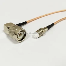 Модем коаксиальный кабель штекер TNC штекер прямоугольный разъем Переключатель FME входной порт разъем кабель RG316 15 см " адаптер