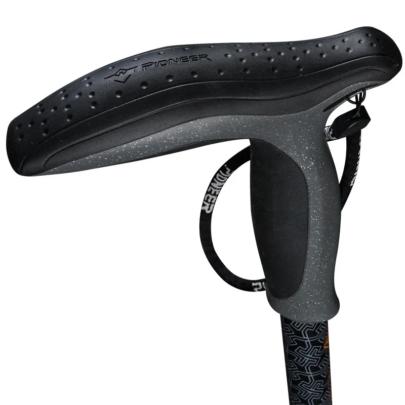 Cane para Idosos Pioneiro de Fibra de Carbono Pólo Trekking Quick Flip Bloqueio Compacto Ultraleve Dobrável Viagem Caminhadas Bengala 21 Esporte e Lazer