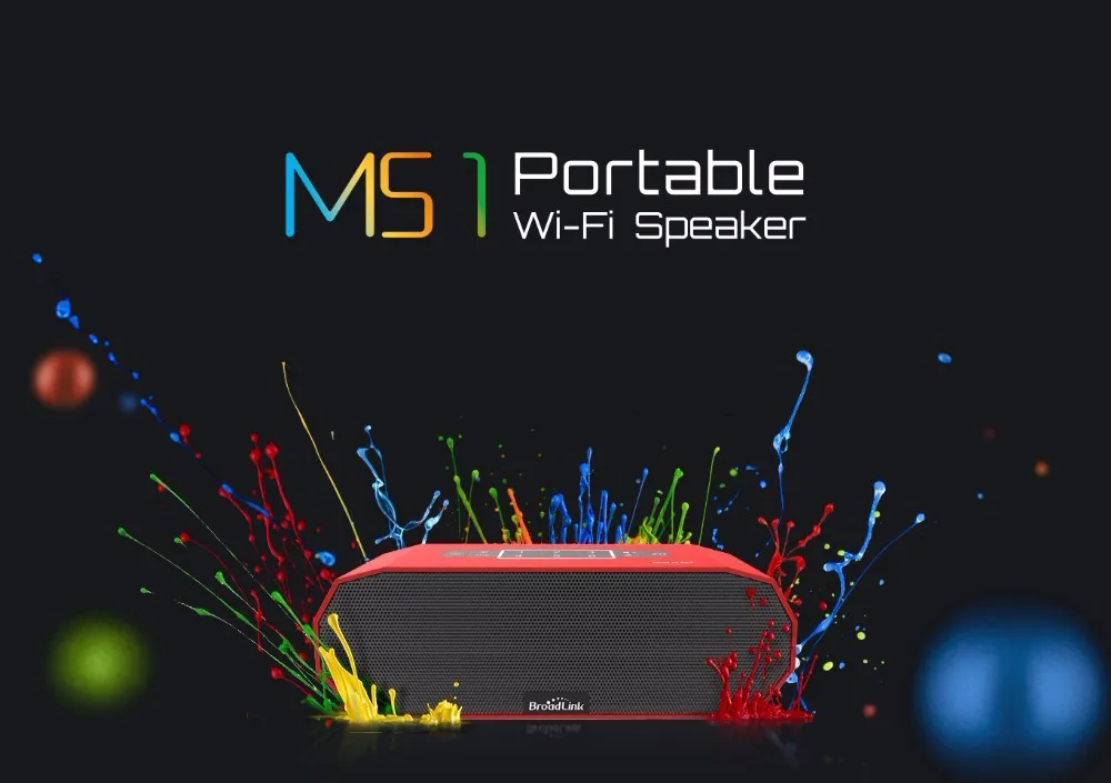 BroadLink MS1 Portable Wi-Fi Speaker High-fidelity eaker Smarter Sound-1