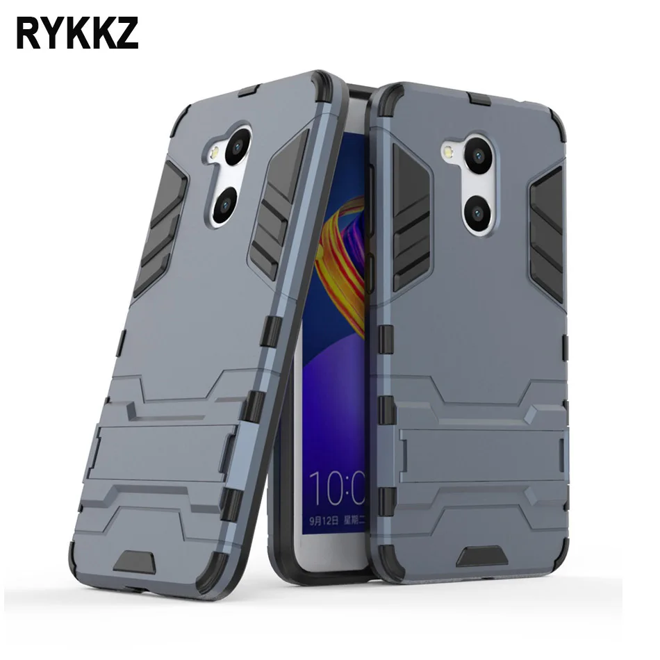 

For Huawei Honor 6C Pro Case Shockproof Rugged Armor Hybrid Case 360 Stand Coque For Honor6c 6 c 6cpro V9 Play Phone Cover