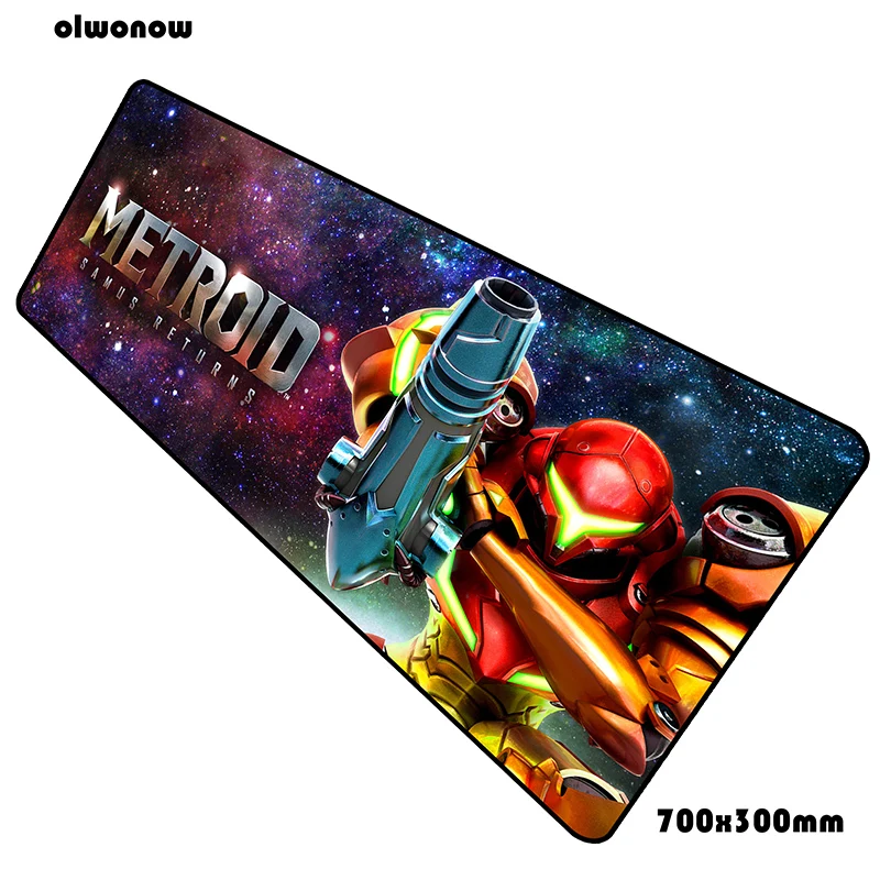 Metroid коврик для мыши 700x300x3 мм Подарок Компьютерный коврик для мыши геймер геймпад Персональный Игровой Коврик для мыши Настольный коврик офисная мышь - Цвет: Size 700x300x3mm