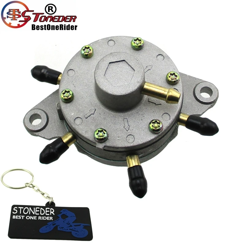 

STONEDER Fuel Pump Triple Outlet For Polaris SL650 SL750 SLT750 SLT780 SLX780 TS1100 TS1000 TS 900 L 770R DF52-92 Ski Doo Arctic