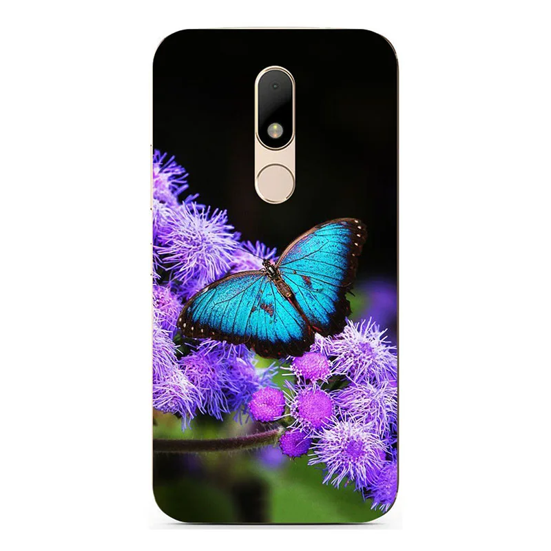 Силиконовый чехол для Moto M XT1662 5 дюйма милый мультяшный Motorola XT1663 мягкие чехлы из