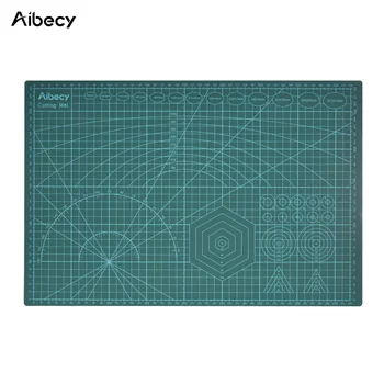 

Aibecy PVC Patchwork Tools A2 A3 Cutting Mat Paper Trimmer Manual DIY Tool Cutting Board Double-sided Available Self-healing Pad