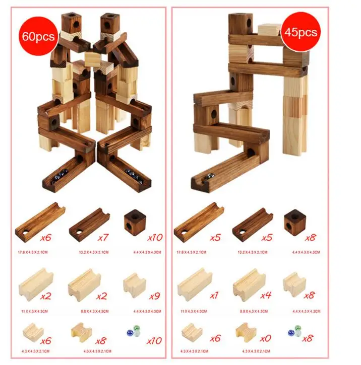 Onshine бренд детской деревянной мрамор строительные блоки/дети мяч Cube Эволюция блоки с английскому языку развивающие игрушки