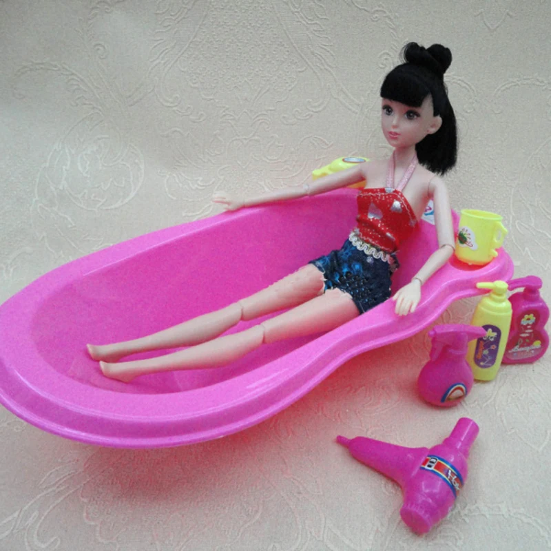 barbie bath to beauty bathroom set