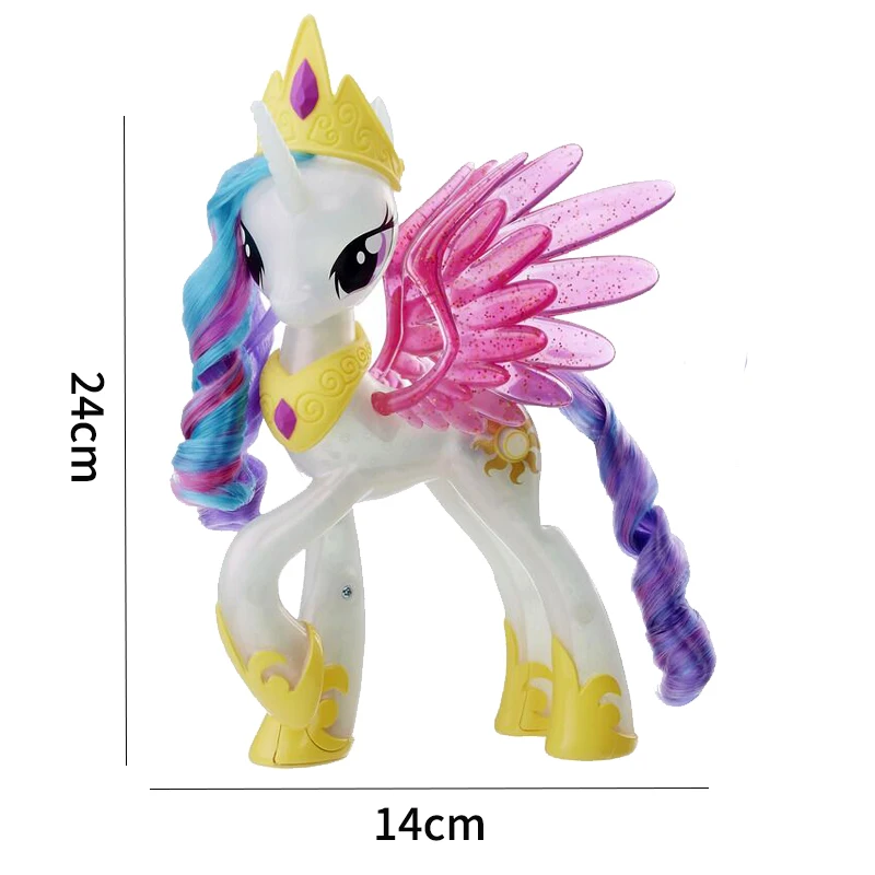 My little Pony Polly светит солнцем универсальная принцесса Di Ya девочка светится игрушкой E0190 детская Подарочная игрушка