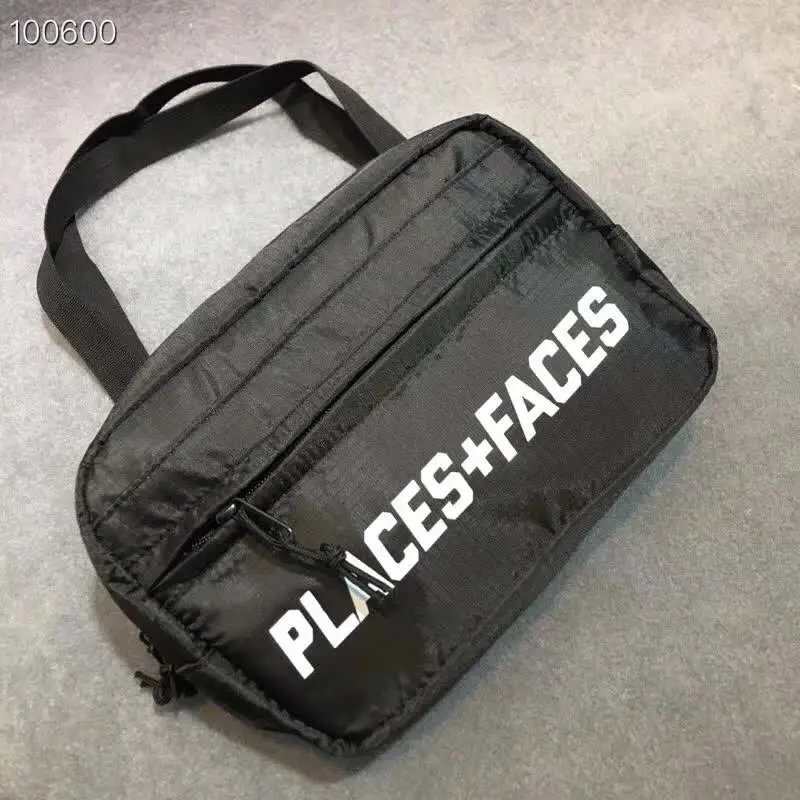 Reflection PLACES+ FACES Waist Packs New Better Quality Men Women PLACES+ FACES Bag 4 Colors Canvas Bags - Цвет: 8