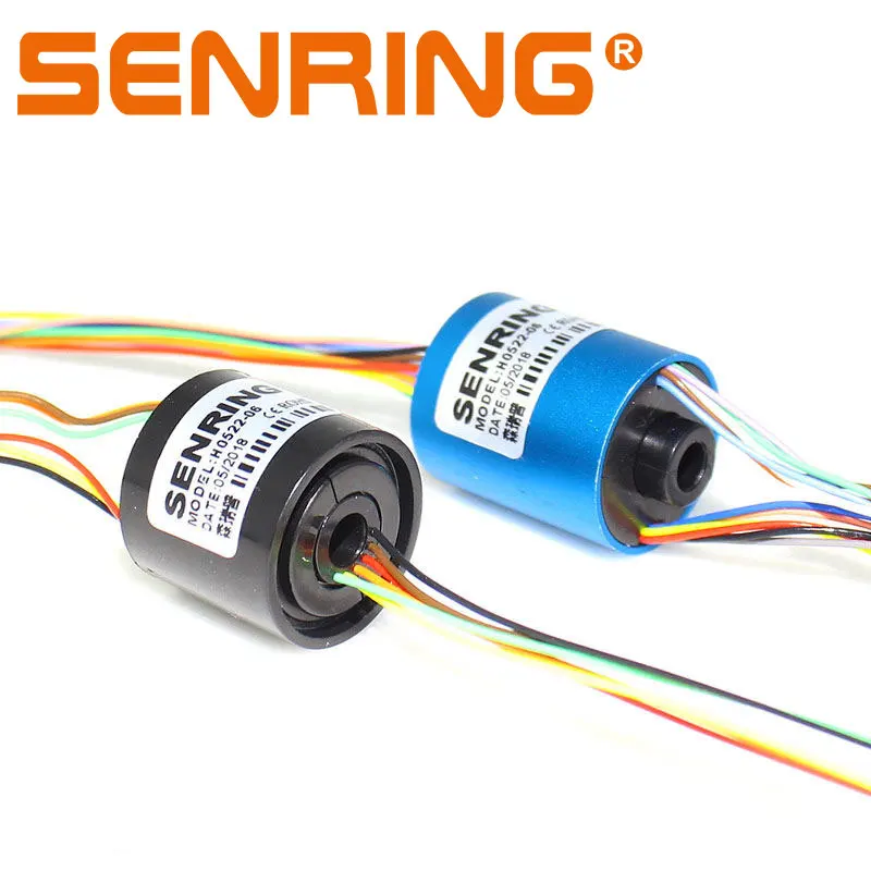 

Mini Through Hole Slip Ring/Rotary Joint 5mm Bore Size OD 22mm without Flange