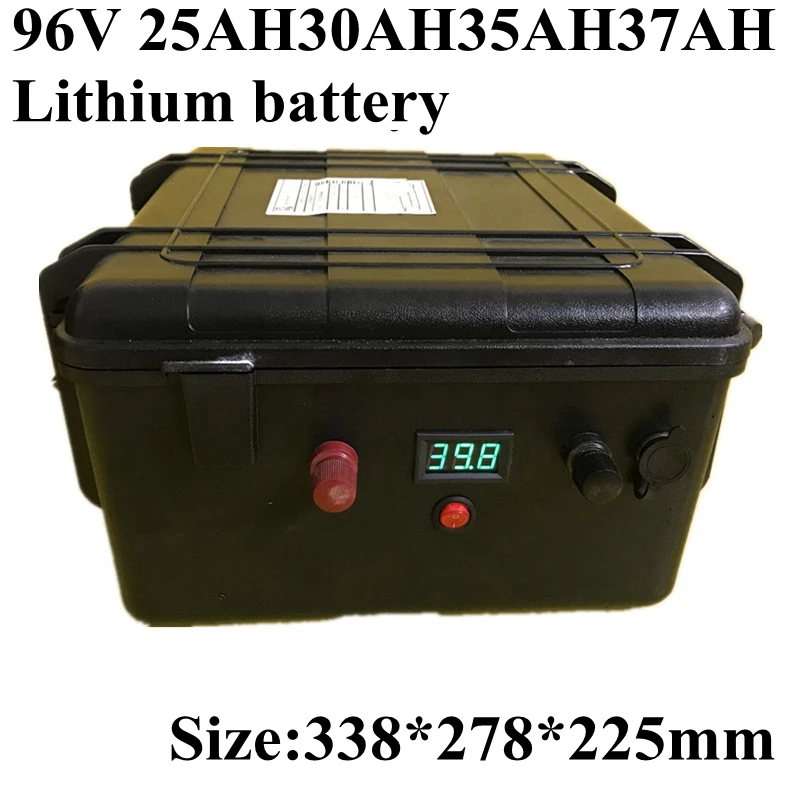 96v 37Ah 35Ah 30Ah 25ah Супер Высокая емкость литий ионная lipo батарея для UPS мощность