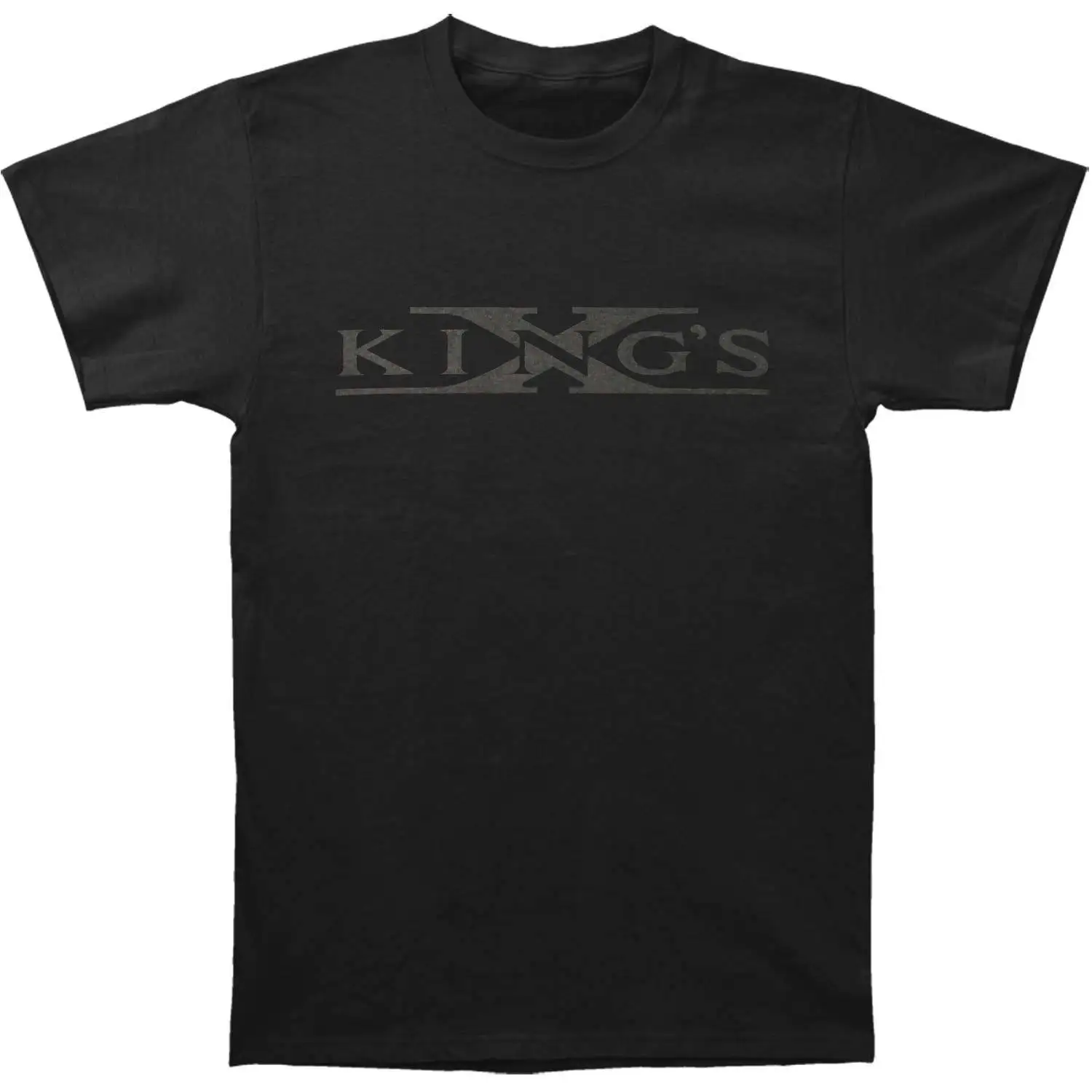 Kings X Men's Logo Est 1980 T shirt Black 2018 New Brand High Quality ...