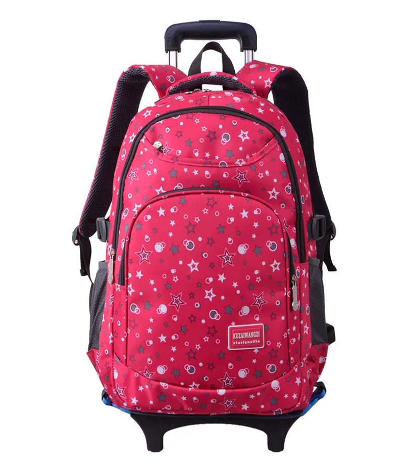 Buy New Kids Wheels Removable Trolley Backpack Wheeled
