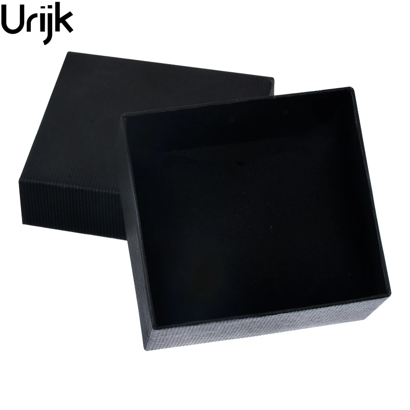 

Urijk Black Luxury Watch Box Paper Jewelry Wrist Watches Holder Display Storage Boxes Organizer Case Gifts Quality Dropshipping