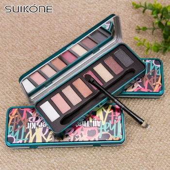 

Professional Makeup Brand 8 Warm Color Matte Glitter Eye Shadow Palette Neutral Nude Eyeshadow Cosmetic Palette Maquiagem Sombra