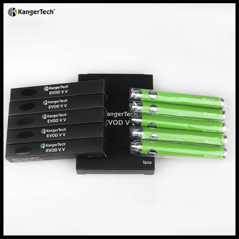 

Original Kanger EVOD VV 1000mAh Twist Battery Variable Voltage eGo Series E Cigarette Battery with High Quality