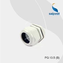PG13.5(B) Тип PG нейлон Водонепроницаемый кабельный ввод, сальник IP68(100 шт./лот