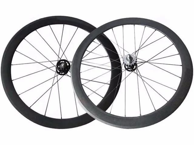 Perfect UCI test/EN standard manufacturer sale 88mm carbon fixed gear clincher Wheels U shape tubular rim track bike wheelset 25mm wide 11