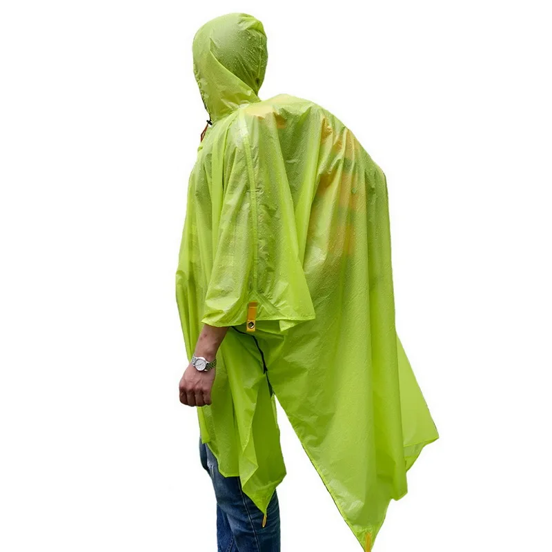 3 in1 Multifunction Adult Waterproof Raincoat With Hat For Man woman
