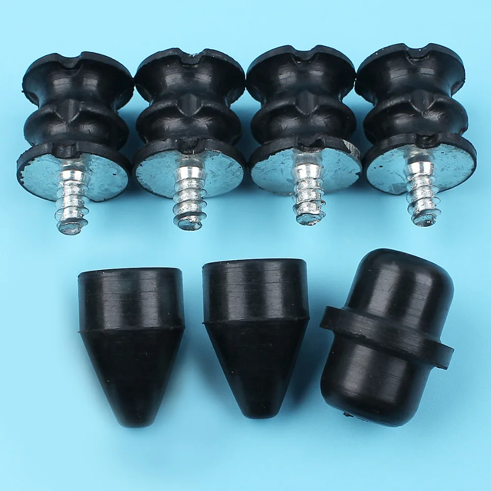 Haishine Annular AV Buffer Isolator Shock Mount Kit for Husqvarna 137 142 Chainsaw Rubber Replacement Parts