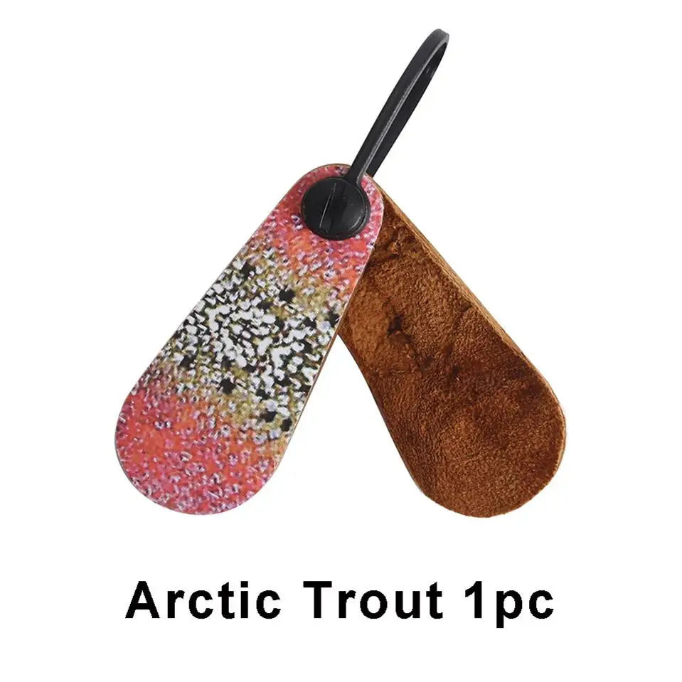 Maximumcatch trautskin Amadou Fly Drying патч поглощающие рыболовные принадлежности снасти - Цвет: Arctic Trout