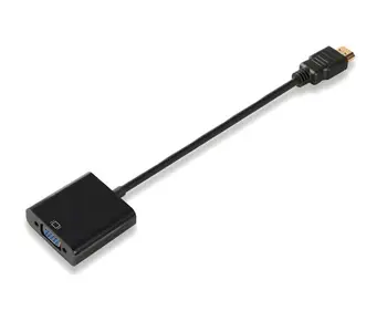 

HDMI SWITCHERS Audio Cable HDMI to VGA Data Cable Video Converter Adapter For Xbox 360 PS3 PC360 300PCS/LOT