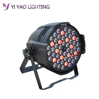 

Led Par Cast aluminum 54X3W RGBW beam Led Par Light DMX Controller For Dj Disco Bar