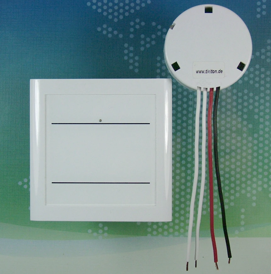 110v 1 gang glass touch switch RF wireless remote control wall transmitter dimmer receiver ...