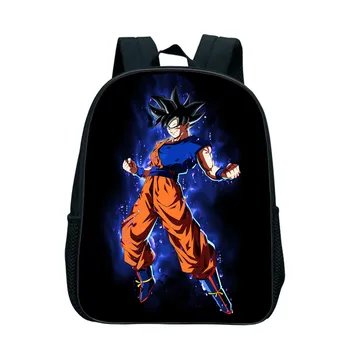 

12 Inch Dragon Ball Z Super Bags For Children Boys Girls 3D Printing School Backpacks Best Gift Cool Saiyan Sun Goku Vegeta Bags