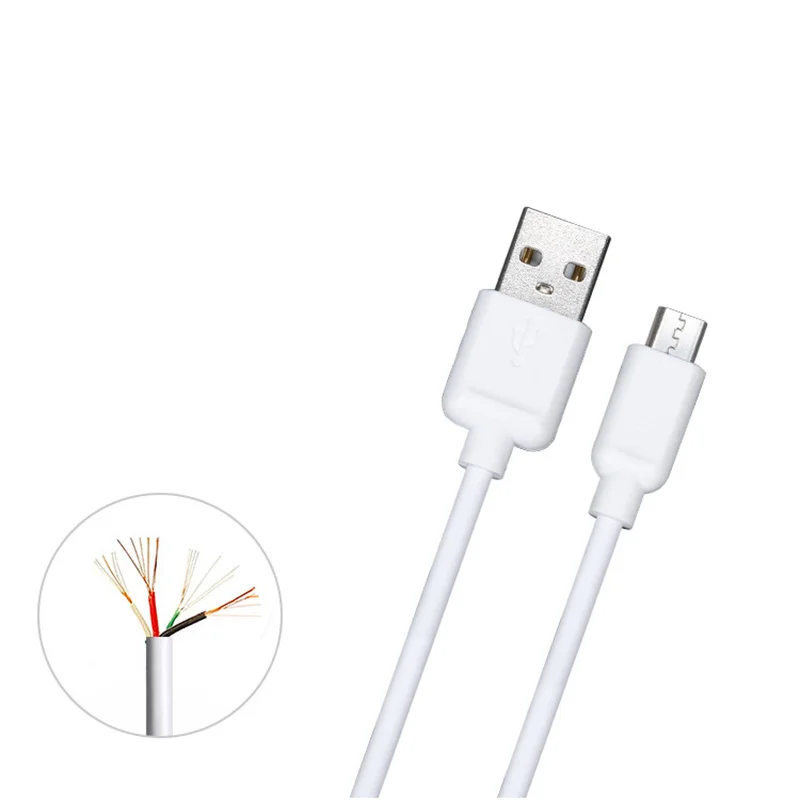 Высококачественный USB шнур 0 2 м зарядный кабель Micro для зарядки передачи данных