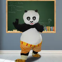 Панда медведь талисман костюм Взрослый персонаж талисман мультфильм персонаж талисман