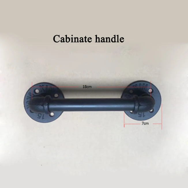 Vintage Industrial Cabinet Handle Hand Made Drawer Creative Small
