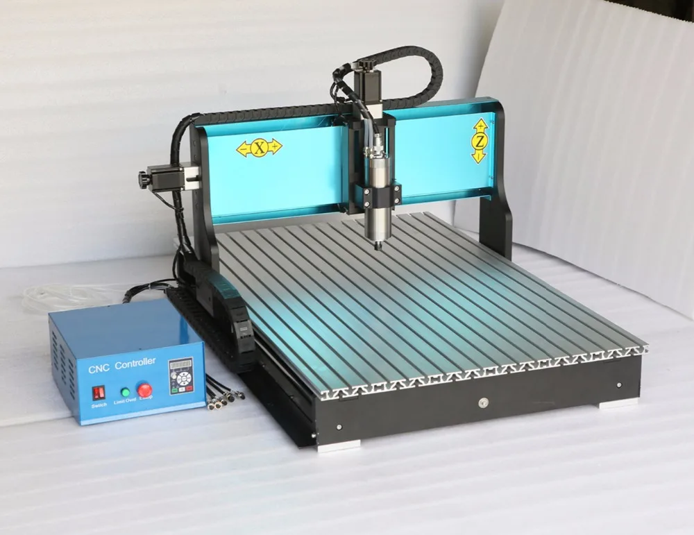 3 оси 6090 CNC маршрутизатор 800 Вт 0.8квт шпинделя гравировальный станок USB Mach3 AC220V/AC110V