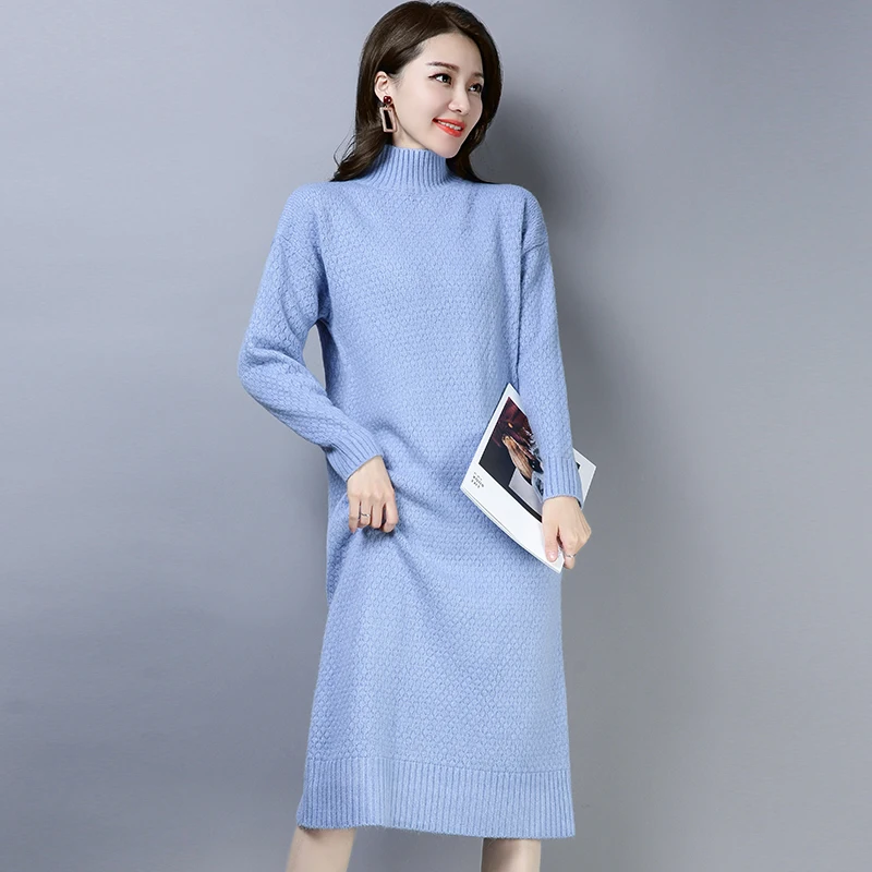 #^Special Price 5 Colors Brand Sweater Fall Winter Women Long Sweater New OL Commuter Knit Turtleneck Sweater Pullovers Women Loose Wild Sweater #^Special Price 5 Colors Brand Sweater Fall Winter Women Long Sweater New OL Commuter Knit Turtleneck Sweater Pullovers Women Loose Wild Sweater