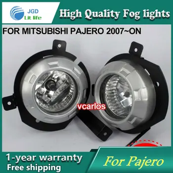 

2PCS / Pair Halogen Fog Light For Mitsubishi Pajero 2007-ON High Power Halogen Fog Lamp Auto DRL Lighting Halogen Headlamp