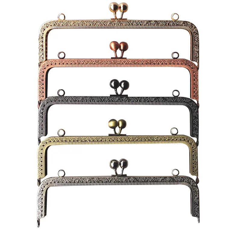 

20.5cm Meta Frame Purse Frame Clasp Lock Squared Design Bag Frames DIY Craft LBShipping