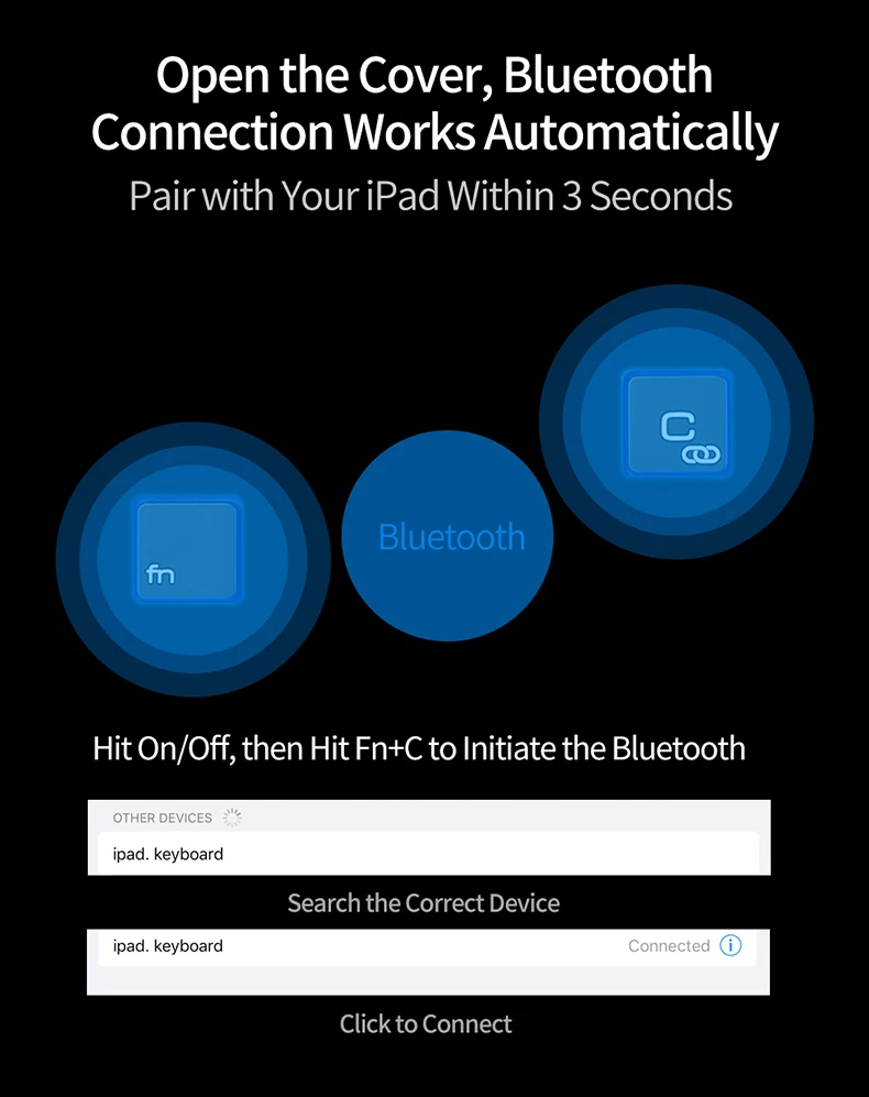 DUX DUCIS, беспроводной Чехол-клавиатура для iPad air, Bluetooth, умный складной чехол для планшета, для iPad air 3 Pro 10,5, 10,5 дюймов