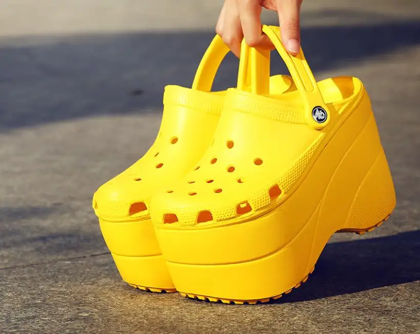 

Summer 2019 new casual all-in-one shoes with 8cm and 12cm heels