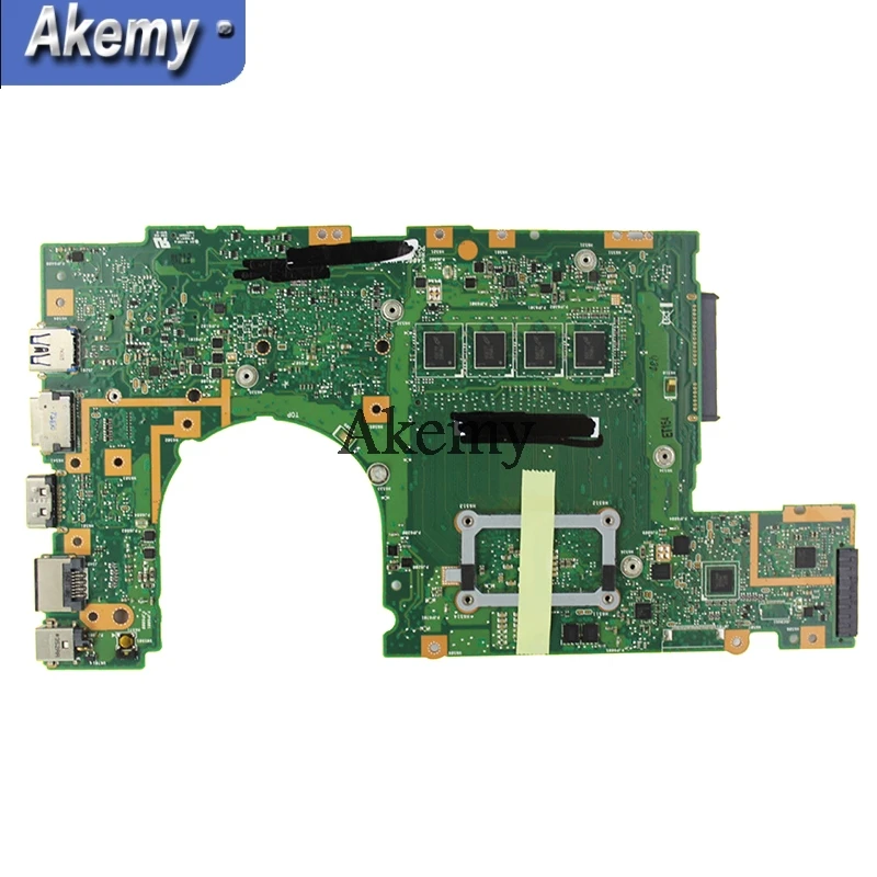Akemy S400CA материнская плата для ноутбука ASUS S400CA S500CA S400C S500C S400 S500 тестовая оригинальная материнская плата 4G ram 847 cpu